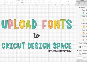 How to Upload Fonts to Cricut